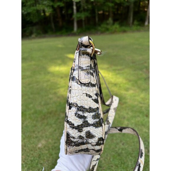 Brahmin Shayna Starlit Ombre Melbourne Croc Embossed Crossbody  NWT - Picture 5 of 16